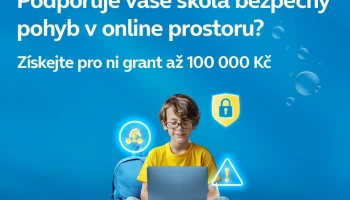 Získejte pro základní školu 100 000 Kč snadno a rychle: Spustili jsme grant na výuku v digitální gramotnosti