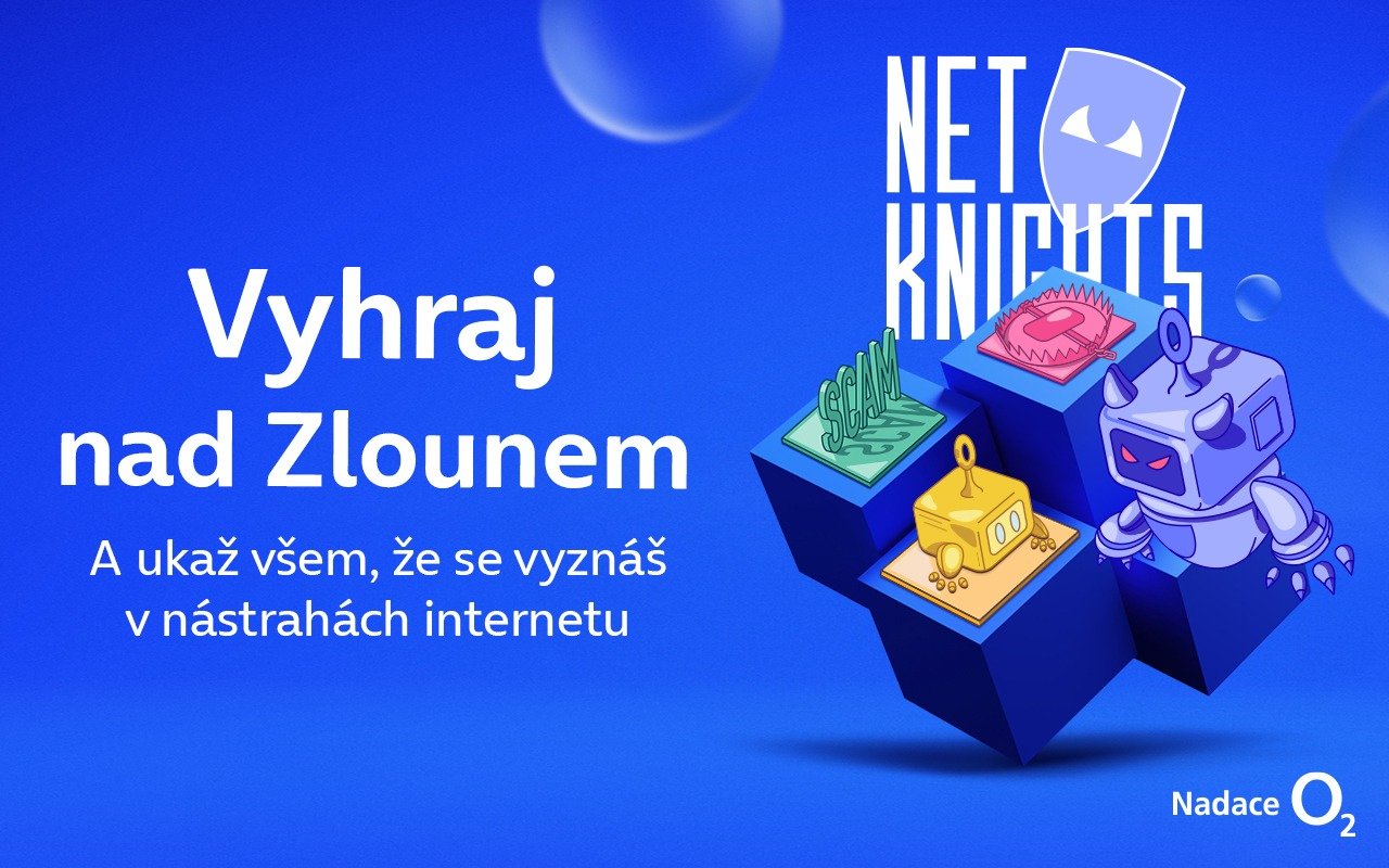 Zahrajte si online hru NetKnights.cz. Ať už je vám 8 nebo 100, naučte se být na internetu v bezpečí